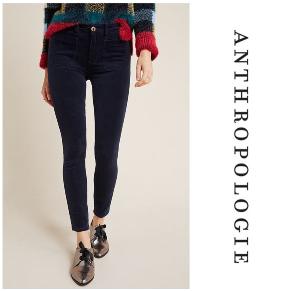 Pilcro And The Letterpress High Rise Skinny Corduroys